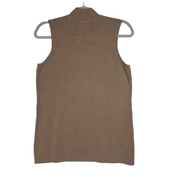 Additions by Chicos Sleeveless Tan Top Size 1 - Picture 4 of 5